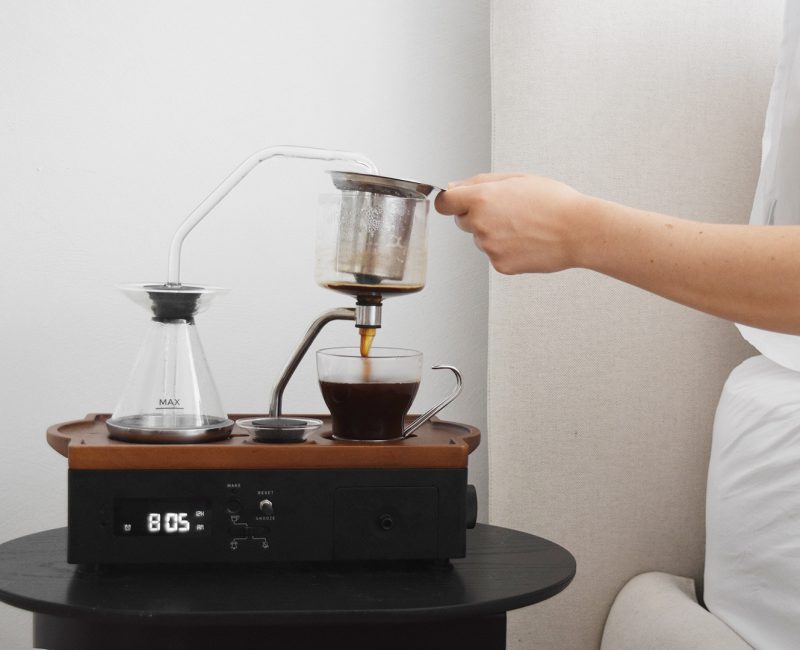 Barisieur coffee tea alarm clock